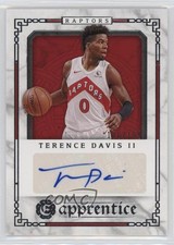 2020 Chronicles Excalibur Apprentice Signatures /199 Terence Davis II Auto 0be8