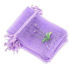 10/20Pcs Empty Gauze Sachet Bags Jewelry Pouches Lavender Storage Sacks