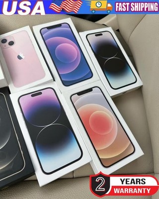 New box Apple iPhone se/12 mini/13 mini/13/13 Pro max/14/14 Pro max Unlocked lot