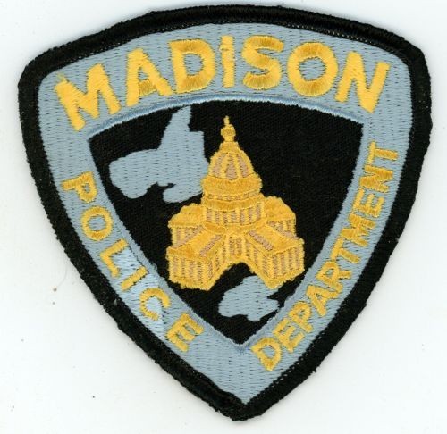 WISCONSIN WI MADISON POLICE NICE SHOULDER PATCH SHERIFF