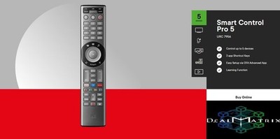 One For All Smart Control Pro 5 Universal Fernbedienung Brandneu