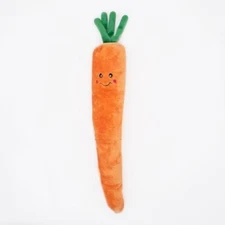 ZippyPaws Carrot Jiggler Dog Toy - 21"