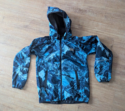 LEGO Wear Jungen Regenjacke Softshelljacke Berge Gr. 146 blau