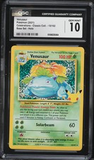 2021 Pokemon Celebrations Holo Venusaur #15 CGC 10