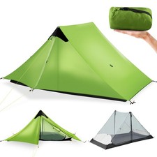 Ultralight Tent 3-Season Backpacking Tent 1 Person/2 Person Camping Tent, Out...