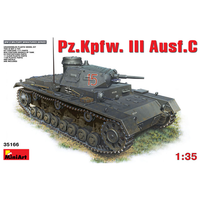 Pz.Kpfw.Iii Ausf.C Kit 1:35 Miniart Kit Mezzi Militari -D- Neues Modell
