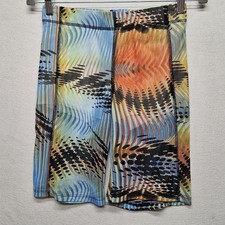 Forever 21 Bermudas Youth Uni-Sex Size M Graffic Print Lined Board Shorts 94981