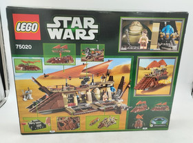 LEGO 75020 Jabba's Sail Barge Original Box Good Star Wars Figures 9516 75005