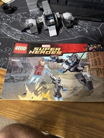 LEGO Marvel Super Heroes Captain America Vs. Hydra 76017 Complete Set