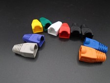 50 Pack RJ45 Connector Boot Cat5 Cat6 Boots Ethernet Network Cable End Cap