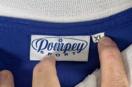 Vintage Rare Portsmouth 1999 Home Shirt With Sponsor Pompey Sport - Size XL Mens - Picture 5 of 9