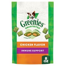 Greenies Smartbites Soft Dog Treats, Immune 8 Ounce Pack of 1 , brown