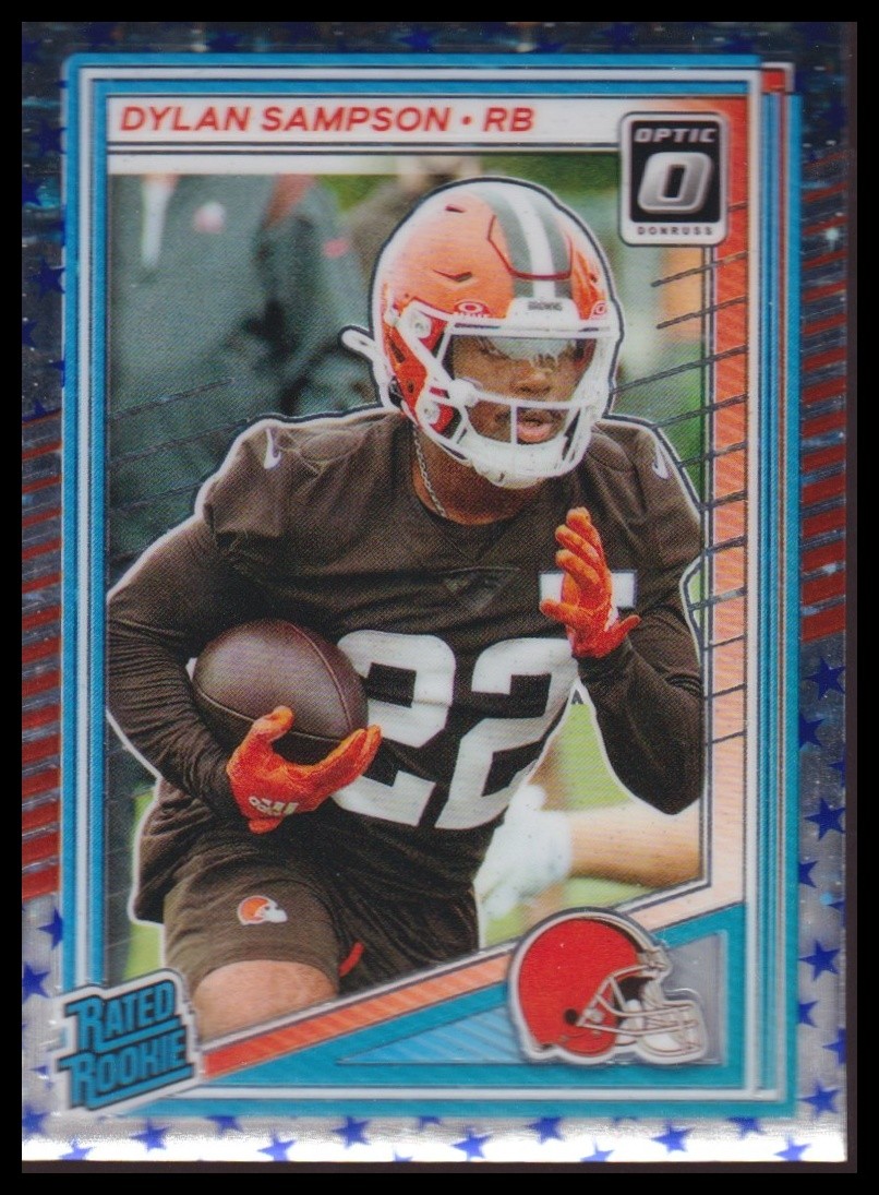 2025 Donruss Optic #238 Dylan Sampson Stars