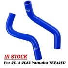 Blue Silicone Radiator Hose Kit For Yamaha YFZ450R YFZ 450R 2014-2023