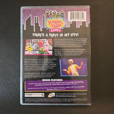 Yo Gabba Gabba! Live! There's a Party in My City! DVD 2012 Biz