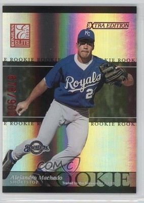 2003 Donruss Elite Extra Edition Rookie 678/900 Alejandro Machado #16 r3x