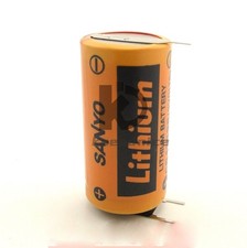 2pcs CR17335 3V PLC Battery 3P tabs to Repair Saab Cell Pin Type 2P-1P
