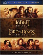 The Hobbit Trilogy / The Lord of the Rings Trilogy: 6-Film Theatrical Versions
