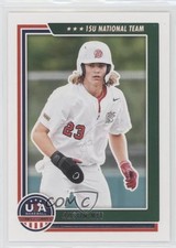 2022 Panini USA Baseball Stars & Stripes Austin Nye #80 1s3
