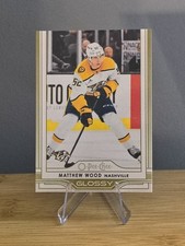 2025-26 Upper Deck Series 2 - O-Pee-Chee Glossy Matthew Wood #OG-45 Gold (RC)