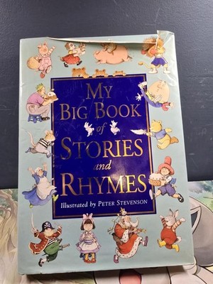 My Big Book of Stories and Rhymes: Hardcover w/Dust Cover - USED
