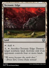 Tectonic Edge 0384 Near Mint M3C Commander: Modern Horizons 3 MTG Magic