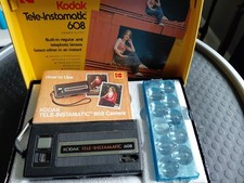 Vintage Kodak Tele - Instamatic 608 Camera Instruction Manual Box 1974