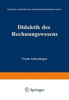 Didaktik Des Rechnungswesens Achtenhagen Frank