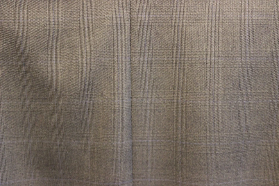 Chaps Ralph Lauren Men's Blazer Size 44T Brown Beige 3-Button Glen Check Notched - Image 3 of 4