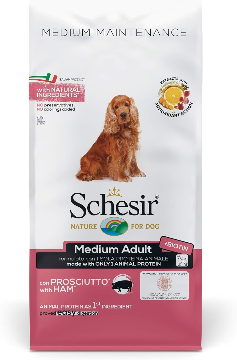 Cibo Secco Cani Adulti Media Taglia Prosciutto Crudo 12kg - Offerta Online