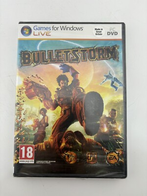 NEW SEALED - PC DvD GAME FOR WINDOWS LIVE BULLETSTORM