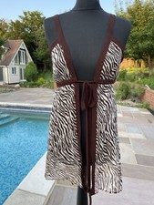 Asos Animal Print Top Uk 12