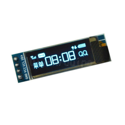 IIC I2C 0.91''128x32 OLED LCD Display Screen 3.3v 5v für AVR PIC Arduino