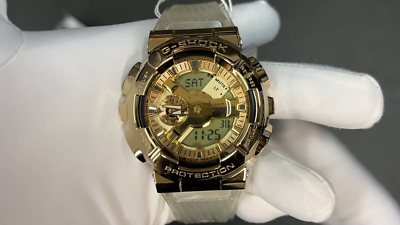 Casio G-Shock Ana-Digital Semi-transparnt Resin Strap Mens Watch
