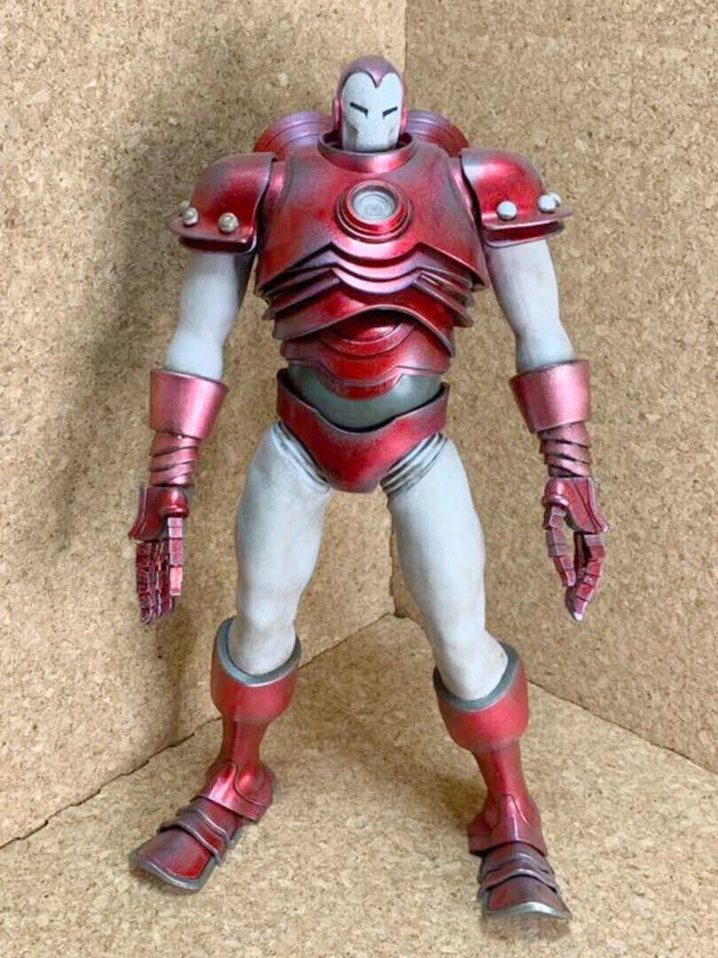 ThreeA Iron Man Silver Centurion Action Figure 1/6 Scale No Box