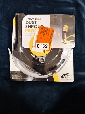 Universal Dust Grinding Shroud Pro 7-9 ''  Cup Wheel Dustless Technologies 