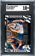 2020-21 Panini Illusions #12 Dirk Nowitzki Career Lineage SGC 10 GEM MINT
