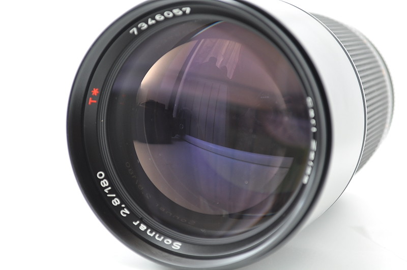 Mint CONTAX Carl Zeiss T* Sonnar 180mm F/2.8 MMJ Lens From Japan