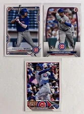 Christopher Morel 2023 Topps Series 1 Rookie 2021 Bowman 1st Chicago Cubs Lot RC