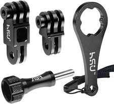 Aluminum Extension Arm for Gopro Hero 13/12, Metal Adjust Arm Straight Joints Mo