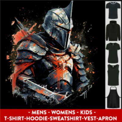 A Fantasy Mittelalter Ritter in Rüstung Herren Damen Kinder Unisex