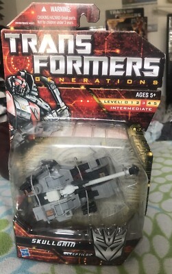 Transformers Generations Deluxe Skullgrin Mosc 100% Comp..