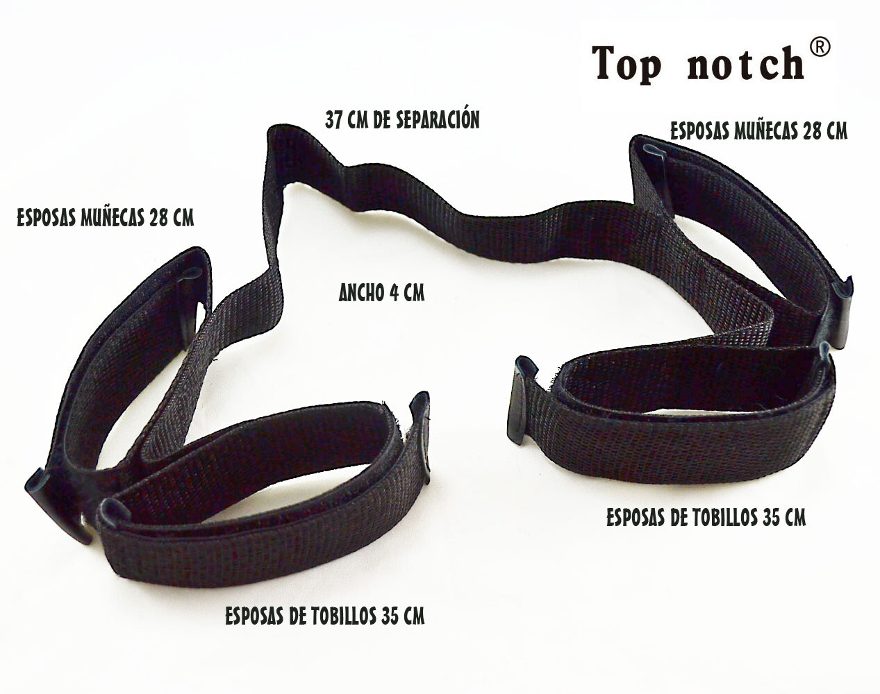 Imagen 5 - Cuffs Esposas manos y pies inmovilizantes Bondage Love BDSM preliminar ENVÍO 24H