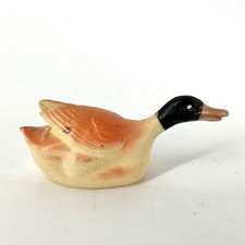 Vintage Celluloid Mallard Duck Toy Figure