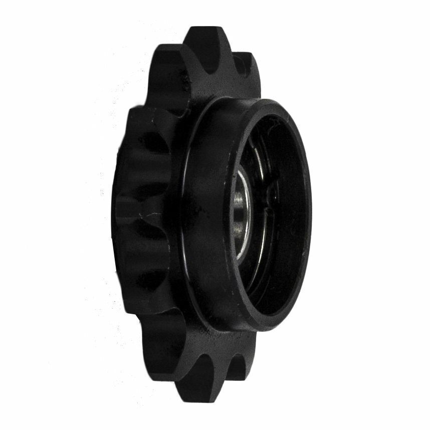 sourcing map 13 Zähne Kettenrad Typ B Einzelstrang 3/8 Teilung, 10mm Bohrung A3 Kohlenstoffstahl für ISO 06B sourcing map 13 Zähne Kettenrad Typ B Einzelstrang 3/8 Teilung, 10mm Bohrung A3 Kohlenstoffstahl für ISO 06B