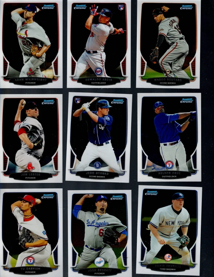 2013 BOWMAN CHROME Baseball  Complete Your Set BUY MORE SAVE MORE - Image 4 of 4