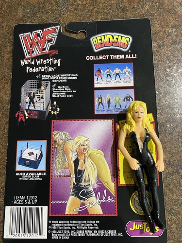 90�s Sable Titan Sports Figure Bend Ems WWF WWE�Vi...