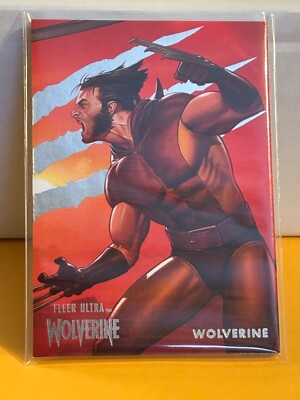 2023 Fleer Ultra Marvel Wolverine Base  Card  #85 Wolverine Nice