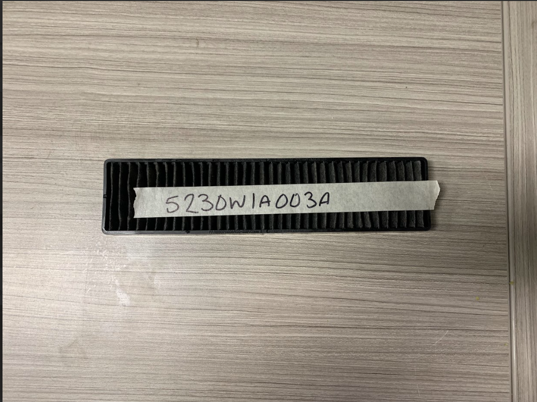 LG OEM 5230W1A003A MICROWAVE CHARCOAL FILTER NEW OPEN BOX NOB 25C eBay