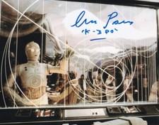 CHRIS PARSONS signed Autogramm 20x25cm STAR WARS in Person autograph COA